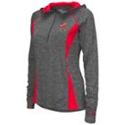 Women's Campus Heritage Maryland Terrapins Money Quarter-zip Top, Size: Xxl, Dark Grey