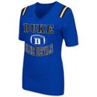 Women's Campus Heritage Duke Blue Devils Distressed Artistic Tee, Size: Xxl (navy)