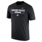 Men's Nike Tcu Horned Frogs Legend Staff Dri-fit Tee, Size: Xl, Black