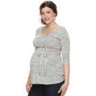 Maternity A:glow Tunic, Women's, Size: Xxl-mat, Natural