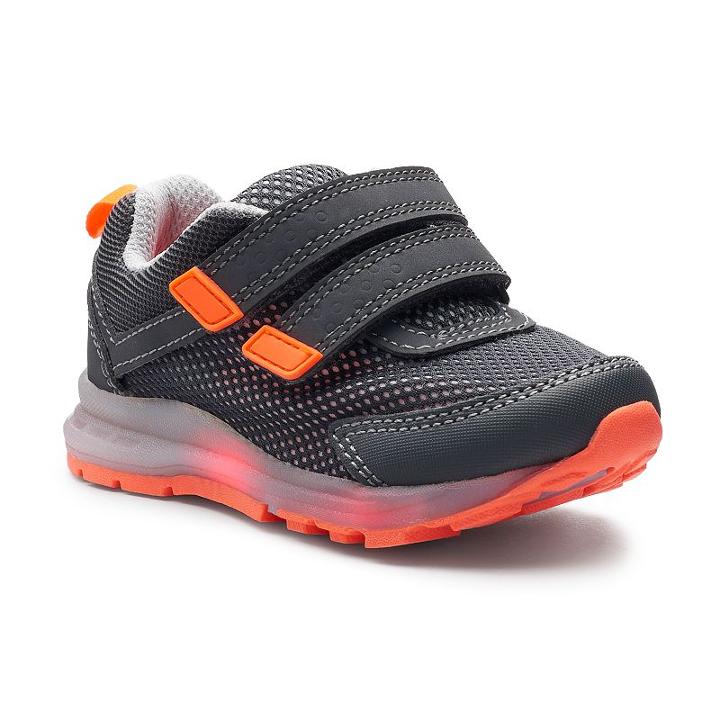 Carter's Record Toddler Boys' Light-up Shoes, Size: 10 T, Med Orange