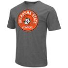 Men's Campus Heritage Oklahoma State Cowboys Emblem Tee, Size: Large, Drk Orange