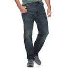 Big & Tall Lee Extreme Motion Relaxed Straight Jeans, Men's, Size: 50x30, Dark Blue