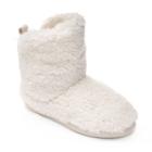Sonoma Goods For Life&trade; Women's Cozy Bootie Slippers, Size: Medium, White Oth