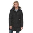 Women's Columbia Sparks Lake Thermal Coil Hooded Anorak Jacket, Size: Medium, Grey (charcoal)