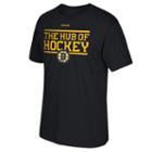 Men's Reebok Boston Bruins Hub Tee, Size: Small, Black