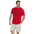 Big & Tall Sonoma Goods For Life&trade; Vintage Motor Co. Parts & Services Motorcycle Graphic Tee, Men's, Size: 3xb, Brt Red