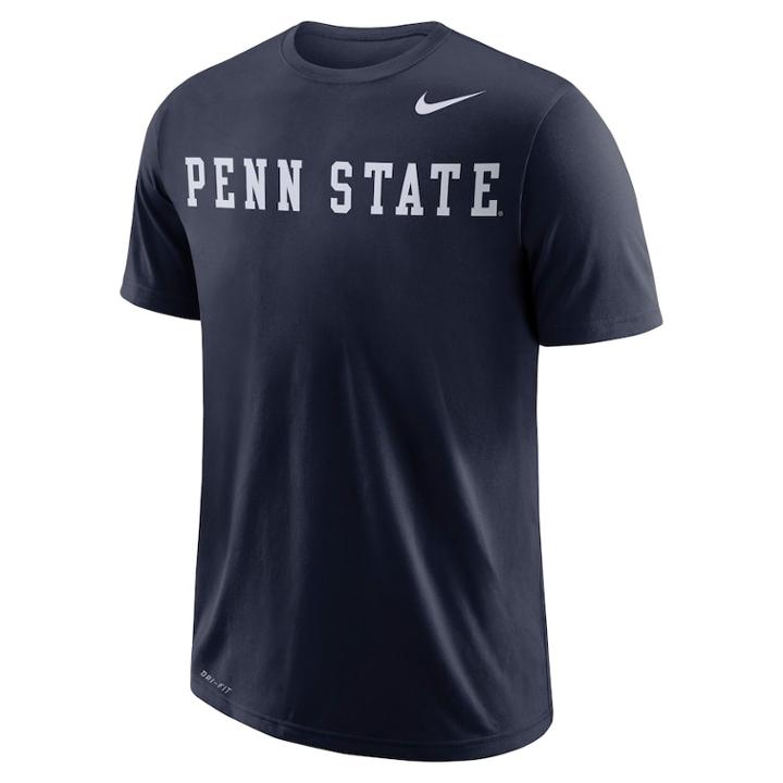 Men's Nike Penn State Nittany Lions Wordmark Tee, Size: Xxl, Blue (navy)
