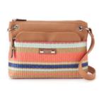 Rosetti Gilda Striped Mini Crossbody Bag, Women's, Pink