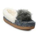 Women's Sonoma Goods For Life Sweater Knit Moccasin Slippers, Size: Medium, Blue (navy)