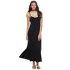 Juniors' So&reg; Strappy Back Maxi Dress, Teens, Size: Large, Black