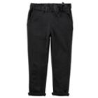 Girls 4-8 Carter's Bow Pants, Size: 8, Purple