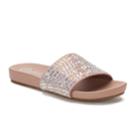 Candie's&reg; Parsley Women's Slide Sandals, Size: Medium (8), Lt Beige