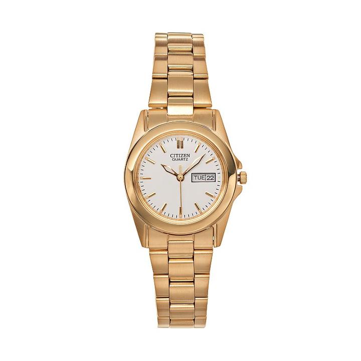 Citizen Women's Stainless Steel Watch, Yellow