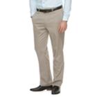 Men's Apt. 9&reg; Slim-fit Premier Flex Dress Pants, Size: 38x30, Beig/green (beig/khaki)
