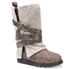 Muk Luks Nikki Women's Water Resistant Winter Boots, Size: 9, White Oth