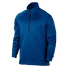 Men's Nike Therma Quarter-zip Top, Size: Medium, Brt Blue