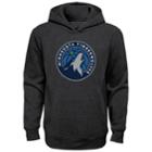 Boys 8-20 Minnesota Timberwolves Promo Hoodie, Size: M 10-12, Grey (charcoal)