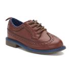Carter's Oxford 4 Toddler Boys' Wingtip Dress Shoes, Size: 8 T, Brown