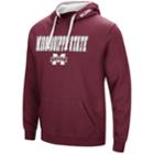 Men's Mississippi State Bulldogs Pullover Fleece Hoodie, Size: Large, Med Red