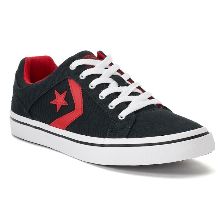 Men's Converse Cons El Distrito Sneakers, Size: M7w9, Black