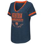 Women's Campus Heritage Auburn Tigers Gunther Jersey Tee, Size: Large, Blue (navy)