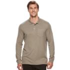 Big & Tall Croft & Barrow&reg; Classic-fit Stretch Interlock Polo, Men's, Size: L Tall, Med Brown