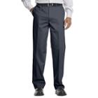 Men's Lee Stain-resist Casual Relaxed-fit Flat-front Pants, Size: 34x30, Blue