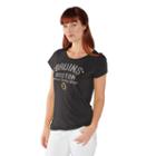 Women's Boston Bruins End Zone Tee, Size: Large, Black