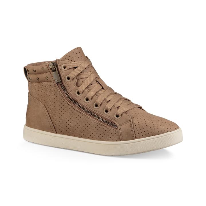 Koolaburra By Ugg Kayleigh Women's High Top Sneakers, Size: 8.5, Med Beige