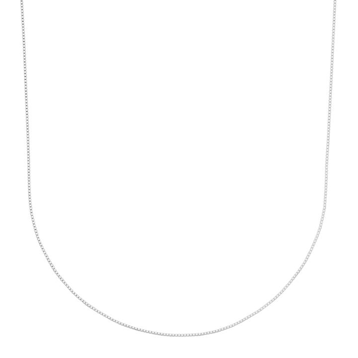 Primrose Sterling Silver Box Chain Necklace - 18-in, Women's, Size: 18, Grey