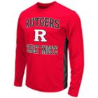 Men's Campus Heritage Rutgers Scarlet Knights Ghost Long-sleeve Tee, Size: Xxl, Red Other