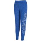 Girls 7-16 Adidas Space Dyed Melange Jogger Leggings, Size: Large, Med Blue