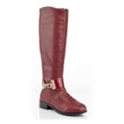Henry Ferrera Donna Women's Riding Boots, Size: Medium (8), Red
