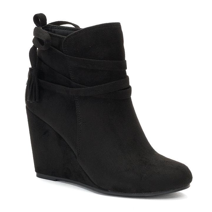 Madden Nyc Vickie Women's Wedge Ankle Boots, Size: Medium (8.5), Oxford