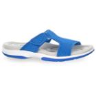 Easy Street Garbo Women's Sandals, Size: Medium (7), Blue