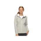 Women's Free Country Hooded Fleece Sweater Jacket, Size: Medium, Beige Over