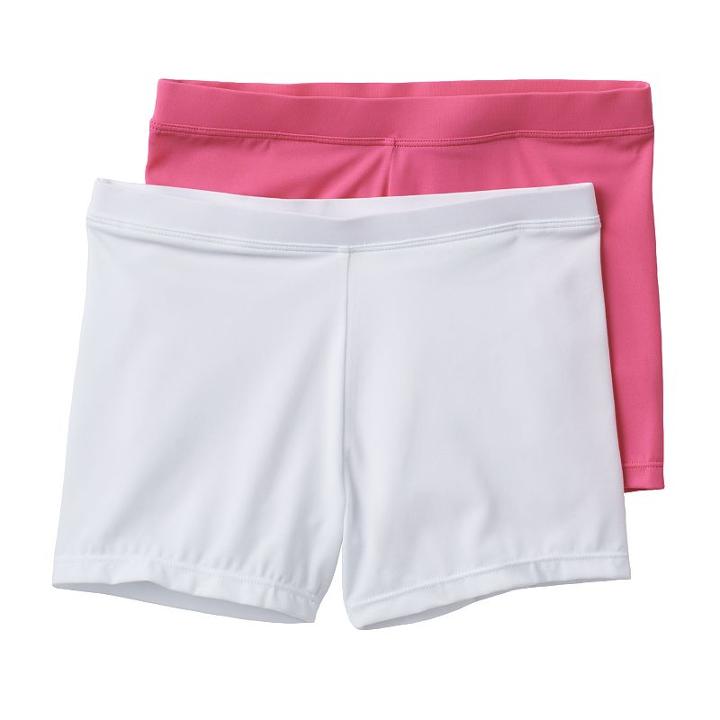Girls Maidenform 2-pk. Playground Pals Bike Shorts, Girl's, Size: Xl, Pink