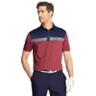 Men's Izod Swingflex Classic-fit Colorblock Performance Golf Polo, Size: Large, Brt Purple