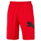 Men's Puma Big Cat Woven Shorts, Size: Small, Red