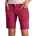 Petite Lee Cassia Bermuda Shorts, Women's, Size: 12 Petite, Purple Oth