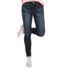 Juniors' Mudd&reg; Mid-rise Ankle Jeggings, Teens, Size: 9, Blue
