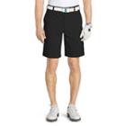 Men's Izod Straight-fit Sport Flex Performance Golf Shorts, Size: 34, Black
