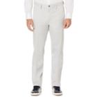 Savane, Men's Ultimate Straight-fit Performance Flat-front Chino Pants, Size: 34x30, Light Grey