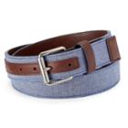 Men's Urban Pipeline&reg; Chambray Belt, Size: Medium, Brt Blue