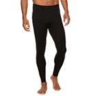 Men's Heat Keep Thermal Performance Base Layer Leggings, Size: Small, Black