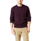 Men's Dockers&reg; Classic-fit Solid Heathered Crewneck Sweater, Size: Xl, Red