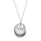 Sentimental Expressions Sterling Silver Cubic Zirconia Daughter Necklace, Women's, Size: 18, White
