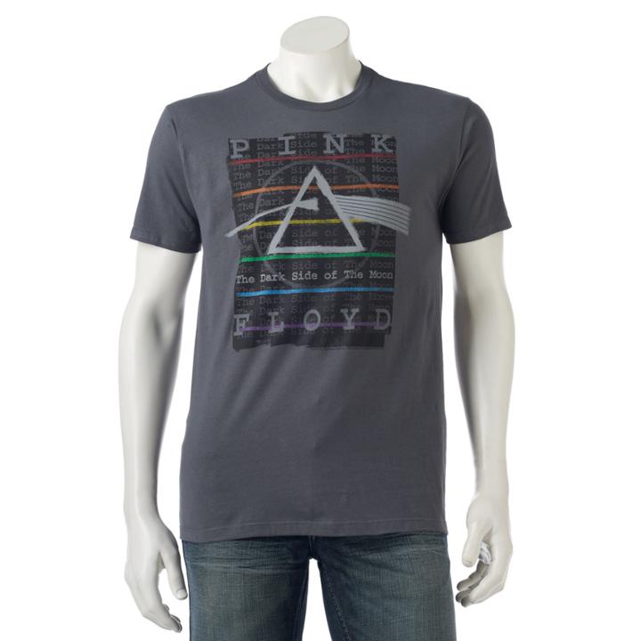 Men's Pink Floyd Tee, Size: Xxl, Grey