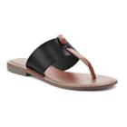 So&reg; Women's Knot Sandals, Girl's, Size: Medium (8), Black